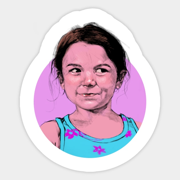 The Florida Project: Moonee Sticker by KregFranco